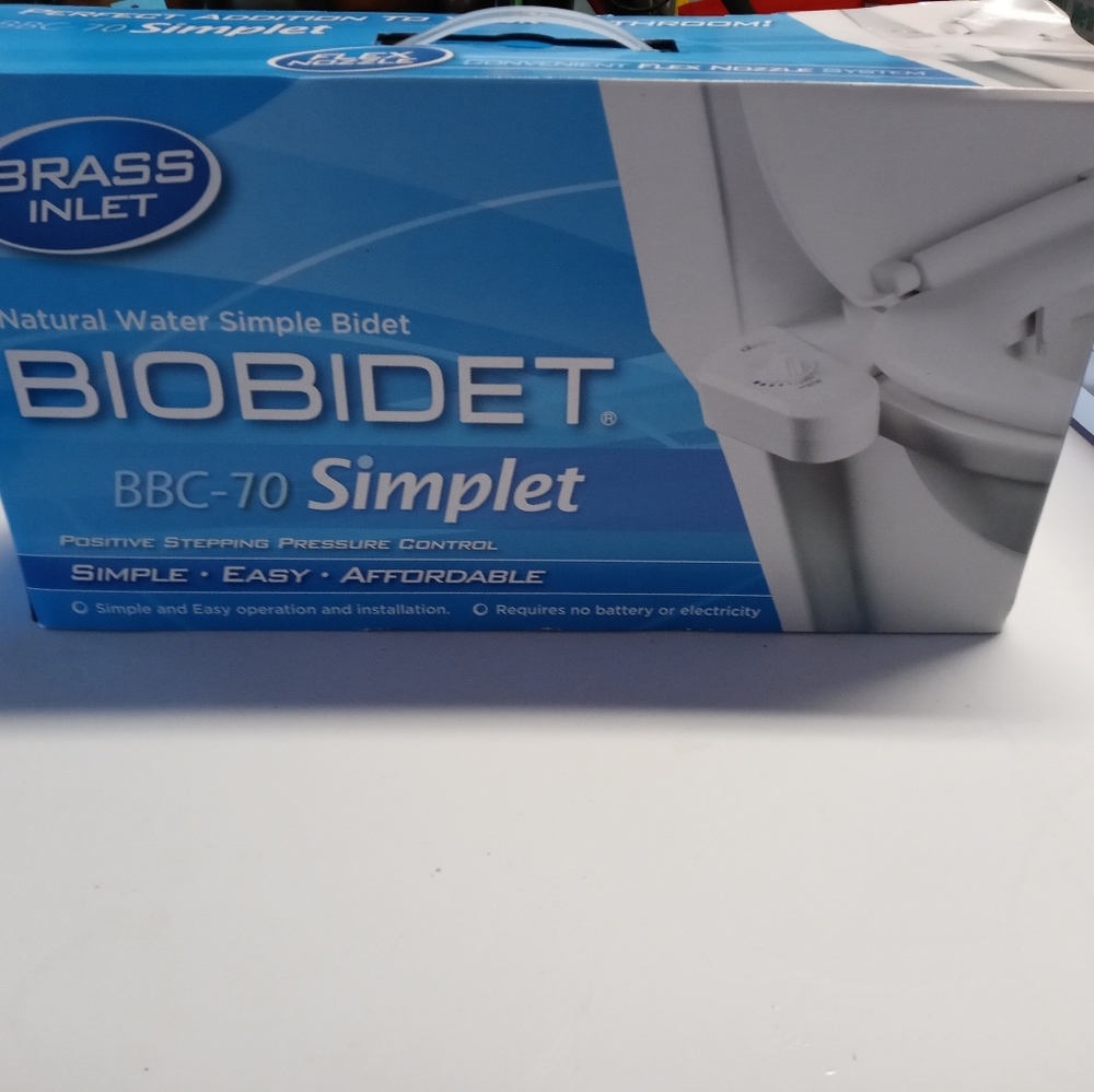Brass Inlet Bio Bidet